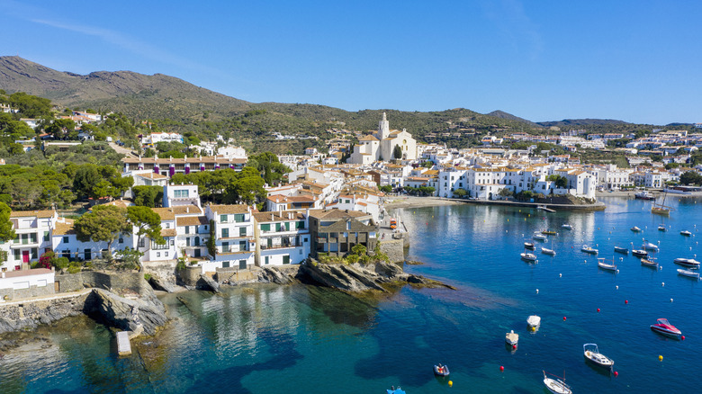 waterfront of Cadaqués, Spain