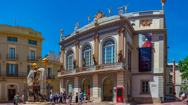 Dali Theater exterior in Figueres