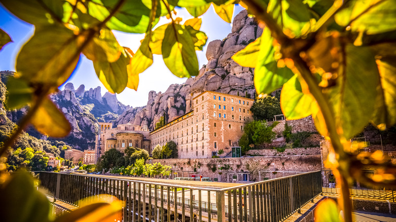 Santa Maria Abbey in Montserrat