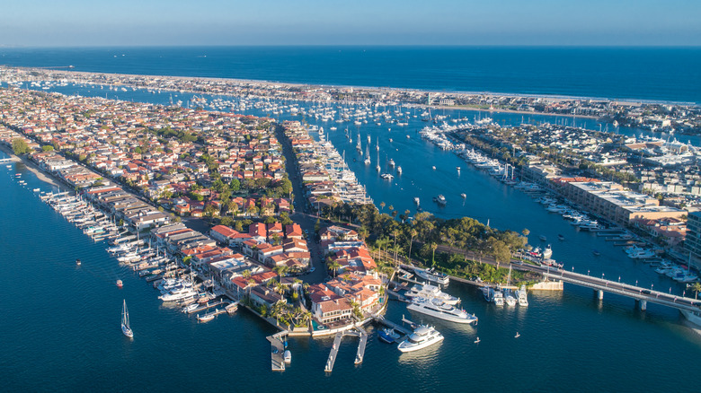 Balboa Island in Newport Beach