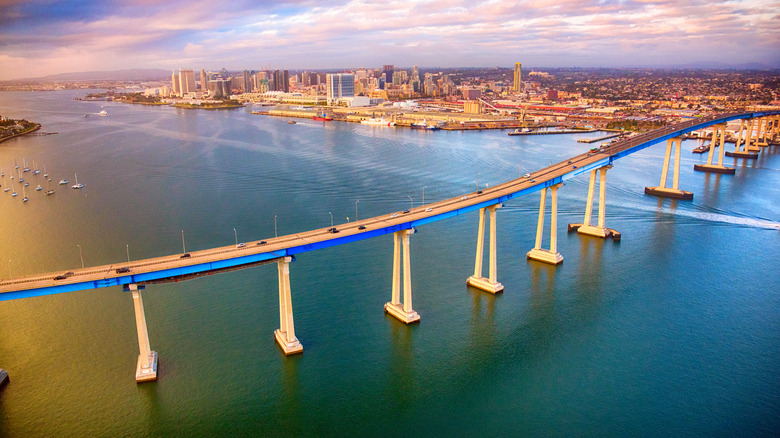 Coronado Bridge across San Diego Bay