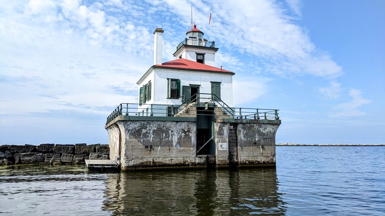 Lighthouse at Lake Ontario