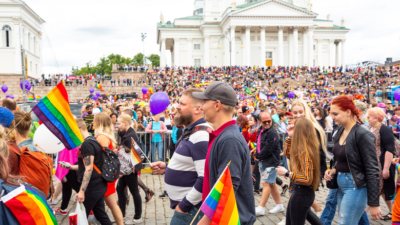 Pride festival in Helsinki