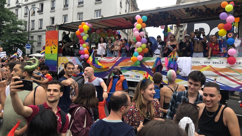 Pride march in Paris