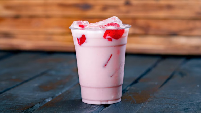 Disney Parks beverage on table