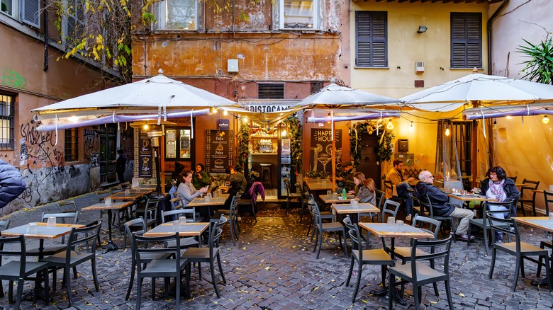 Trastevere neighborhood in Rome