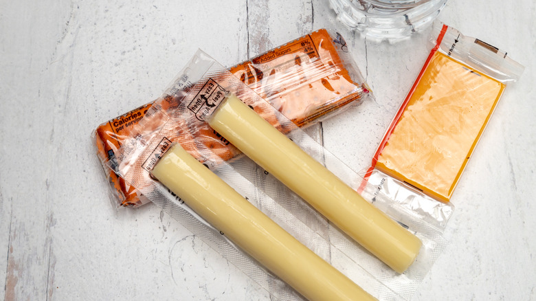 Packaged processed cheeses