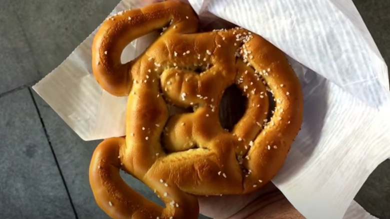 The Mickey pretzel