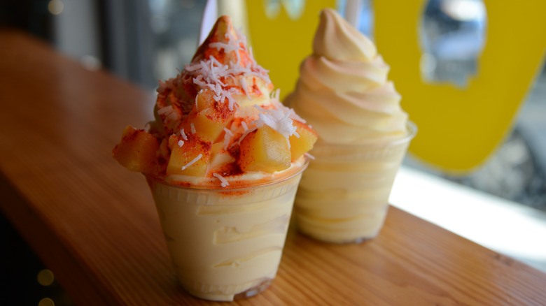 Dole whip treats with and without fruit