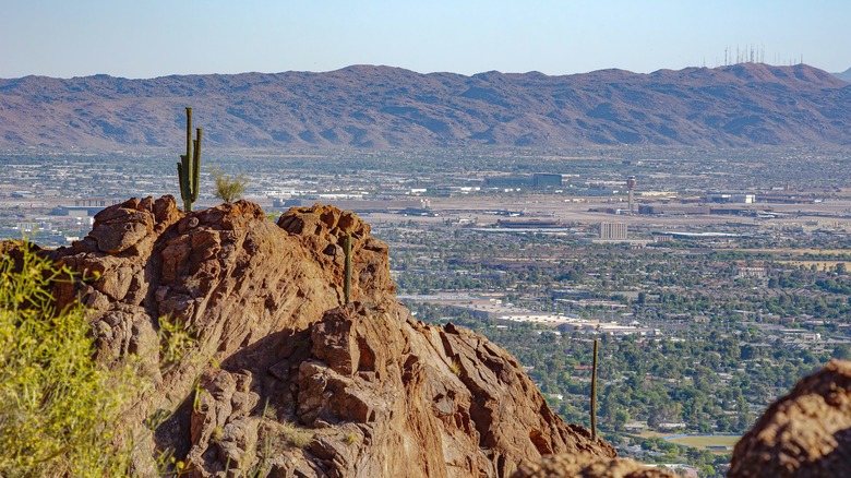 View from top of Camelback Mountain