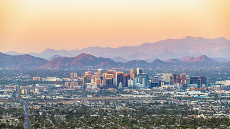 Phoenix city skyline