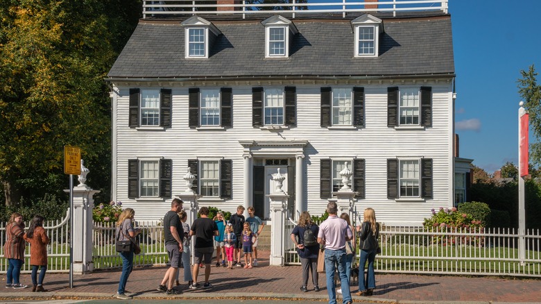 Ropes Mansion in Salem 