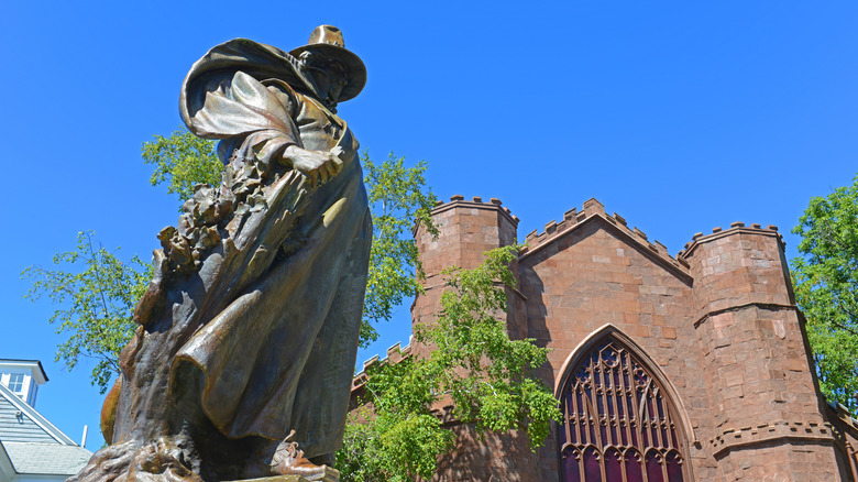 Roger Conant statue in Salem