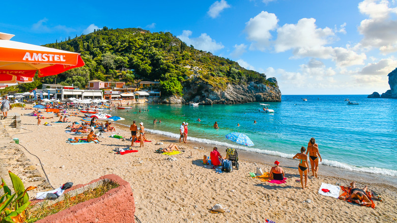 Beach in Corfu