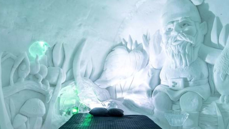 Ice hotel in Quebec