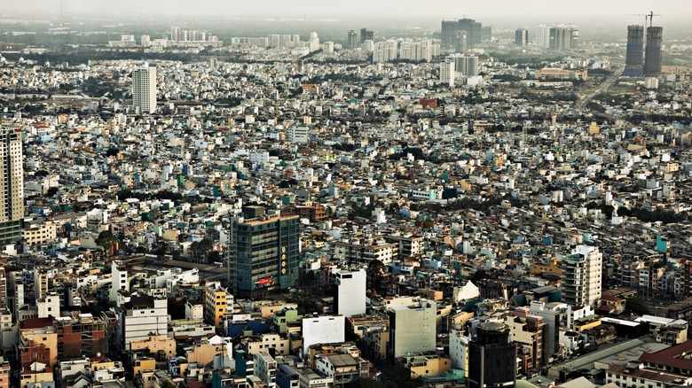 View of Ho Chi Minh City, Vietnam