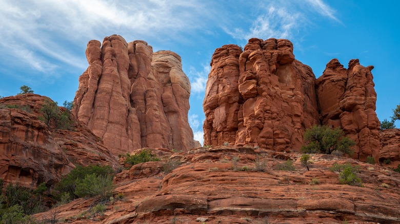 red rock formations in sedona, arizona
