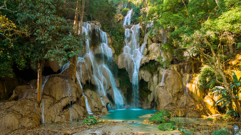 Kung Si Waterfall, Laos