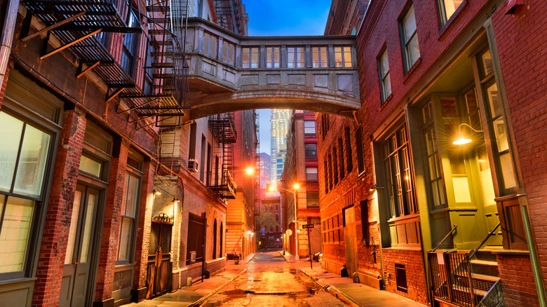A road in Tribeca