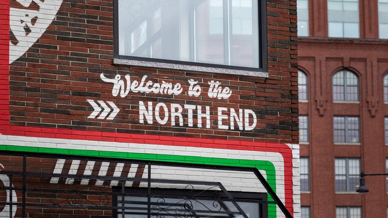 welcome to the north end sign