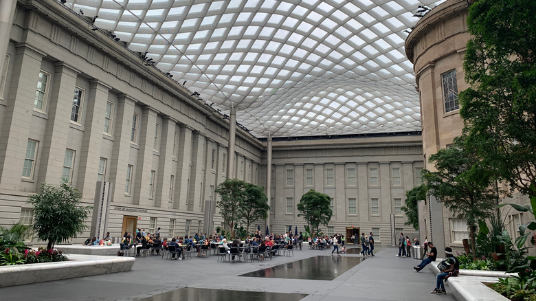 Courtyard of National Portrait Gallery