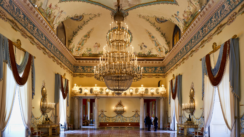 inside Capodimonte Palace