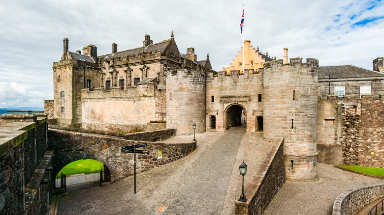 Stirling Castle in Scotland 