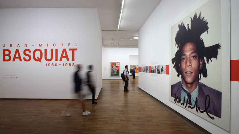 2022 Basquiat exhibit at Albertina