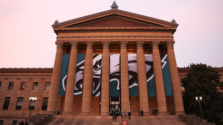 Philadelphia Museum of Art at sunset