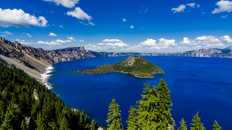 View of Crater Lake 