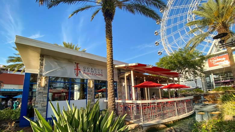 Gordon Ramsay Fish & Chips entrance