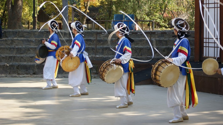 Traditional Korean performance