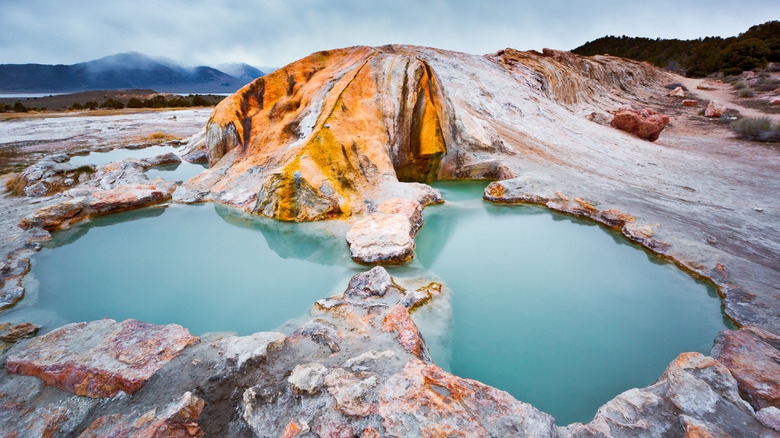 Hot springs in California