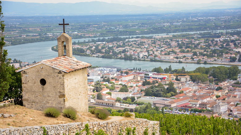 Tournon, France on Rhone River