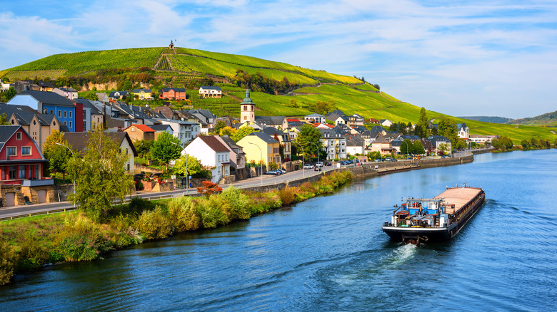 Luxembourg on Moselle River