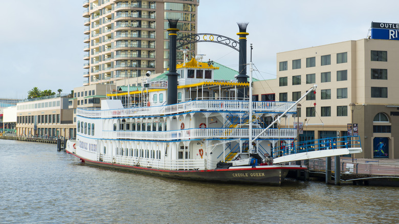 Creole Queen riverboat in New Orleans