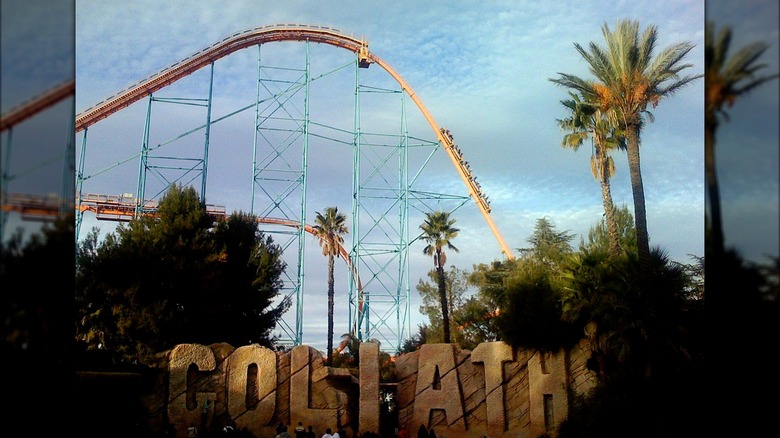 First drop of Goliath