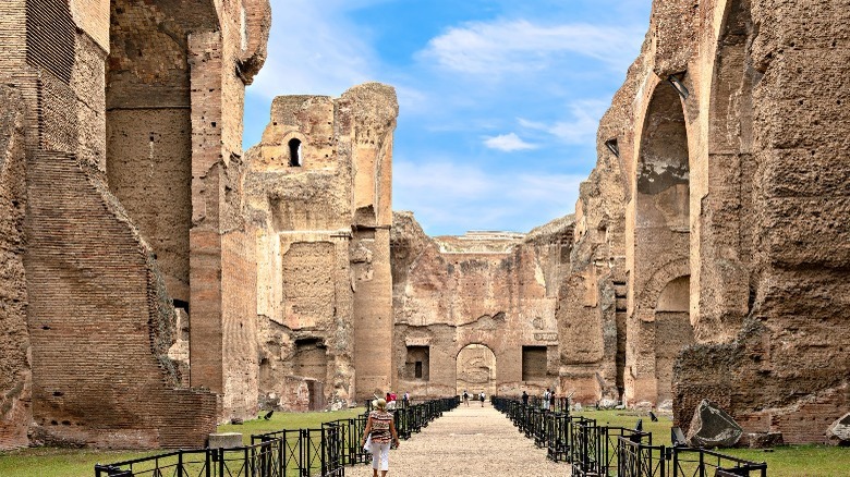Baths of Caracalla ruins