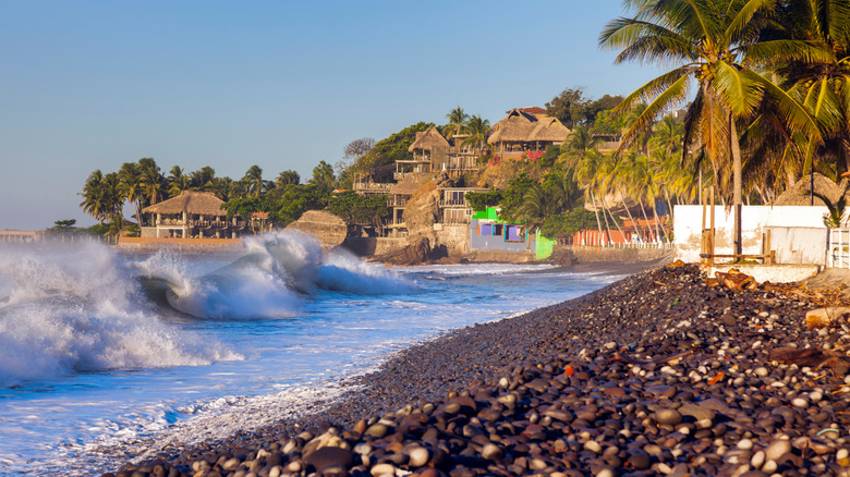 Beach at El Tunco