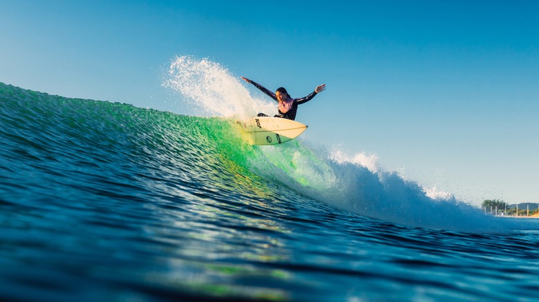 Riding the waves in Florianópolis