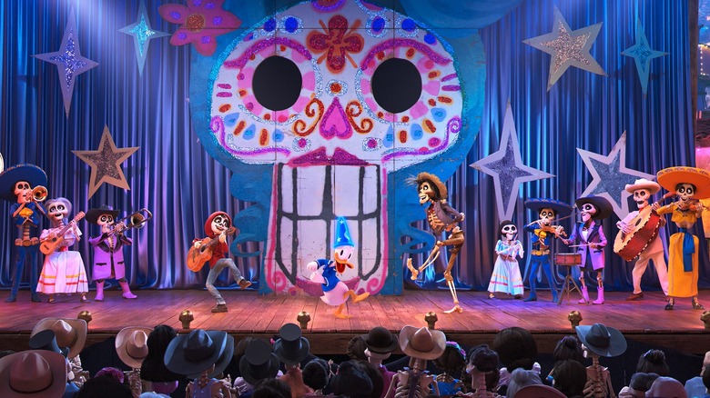 Mickey's PhilharMagic Coco scene