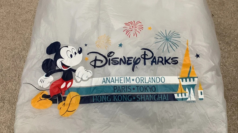 Disney Parks rain poncho