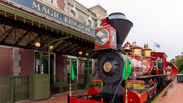 Walt Disney World Railroad train