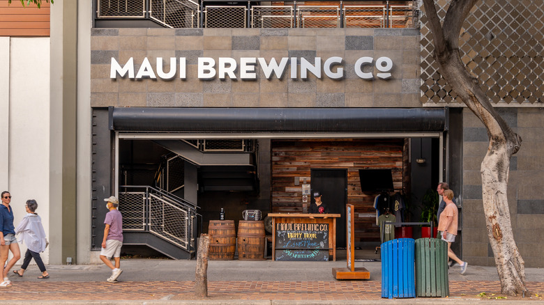 Exterior of Maui Brewing Company