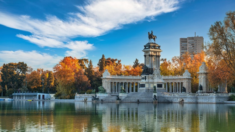 Buen Retiro Park in Madrid
