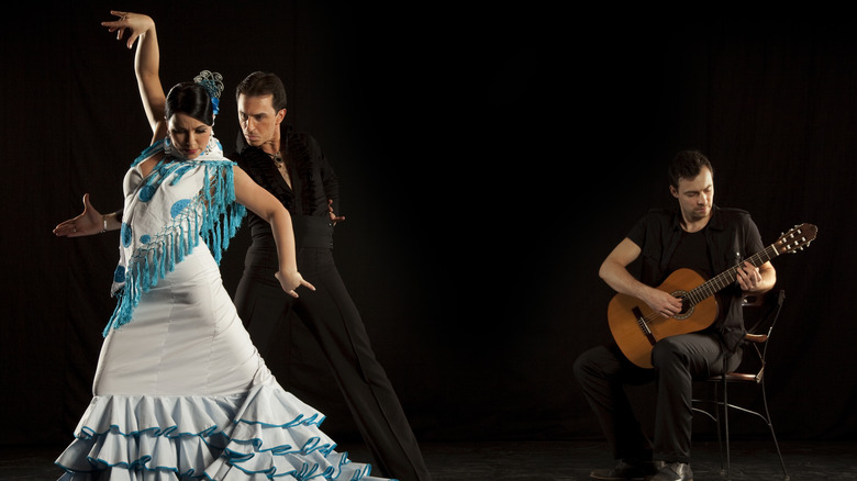 A flamenco performance