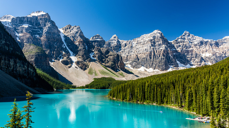 Banff National Park in summer