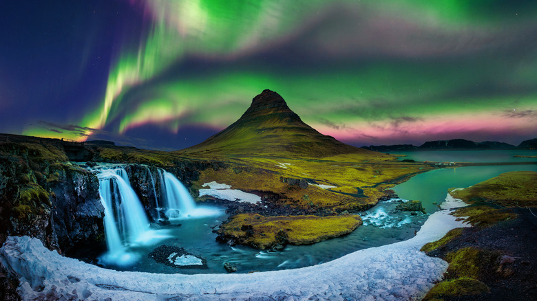 Northern lights in Iceland