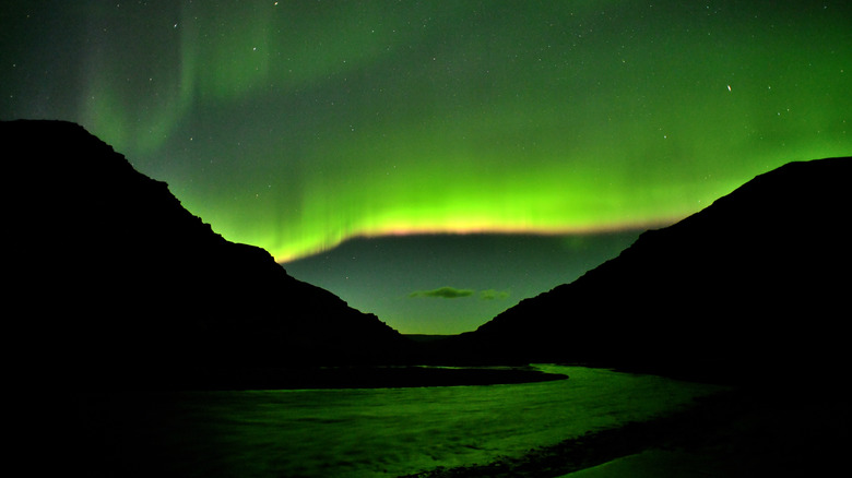 Northern lights in Denali, Alaska