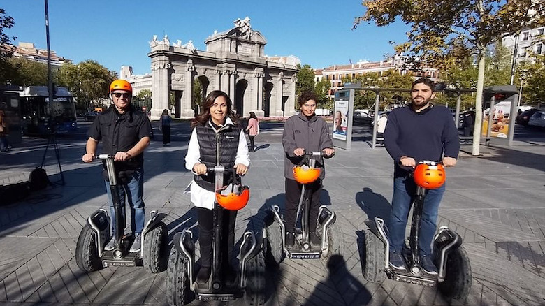 People on Segway Tour Madrid